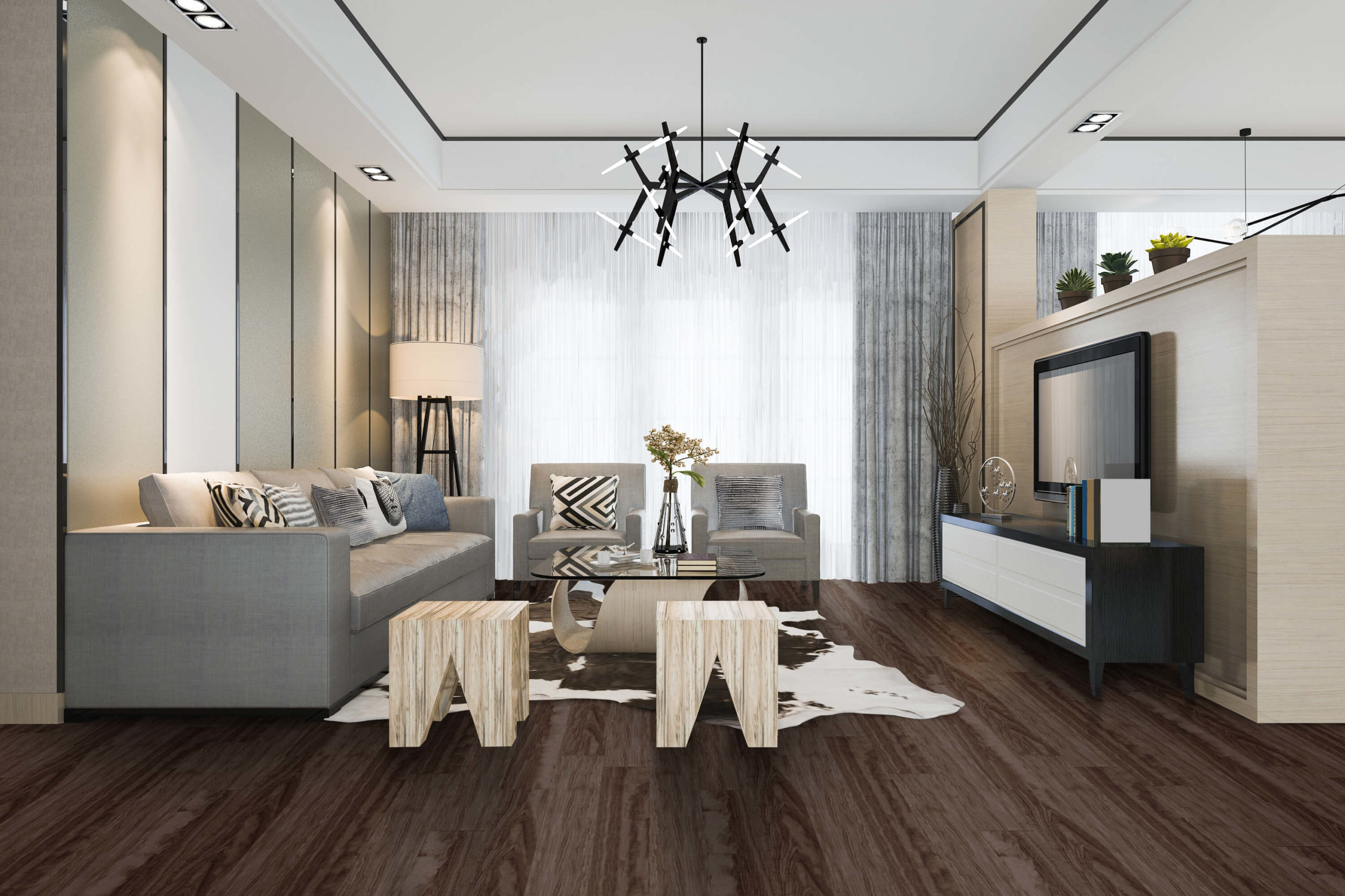 Essential Luxury Vinyl Plank Modern Surface Long Lasting